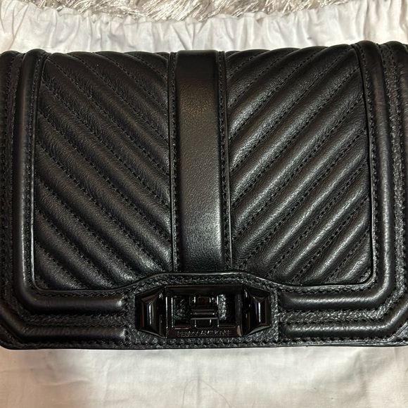 Rebecca Minkoff Small Love Chevron Quilted crossbody - Picture 13 of 13